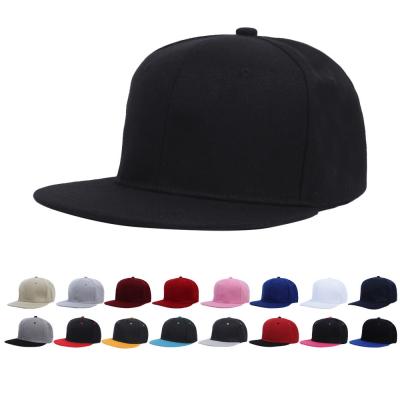 China Flat eaves hat unisex solid color blank board baseball hat factory wholesale trucker hat for sale