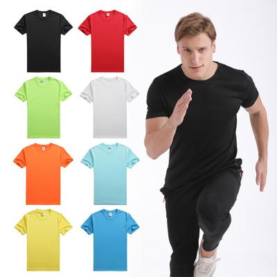 China Cheap Blank Men T-Shirt Customized Printing Logo Quick Dry Summer Jogger Active T Shirt for sale