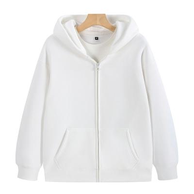 China 500G Fleece Sweatshirt Cotton Polyester Thick Weight Blank Oversized Plus Size Men's Zipper Hoodies For Outdoor Winter for sale