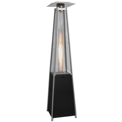 China 2021 Real Energy Saving Modern Outdoor Flame Pellet Pyramid Patio Table Heater for sale