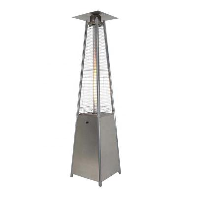 China Stocked Stainless Steel Garden Gas Pyramid Outdoor Camping Patio Heater for sale