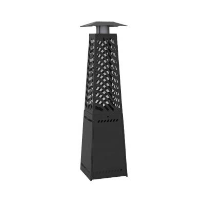 China Stocked Newly Designed High Quality Garden Wave Shape Outdoor Camping Patio Gas Heater for sale