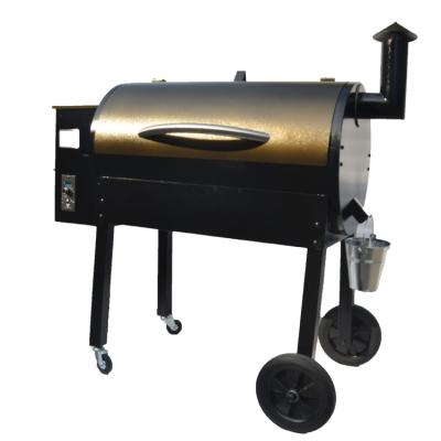 China Height Adjustable Garden Charcoal BBQ Pellet Grillsr With WIFI Cart All-season For Cooking for sale