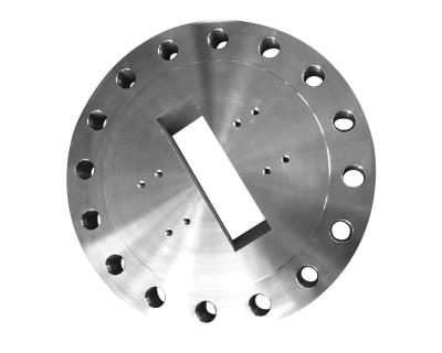 China Customized Size Carbon Steel Pipe Flanges , Forged Steel Flanges Clear Surface for sale