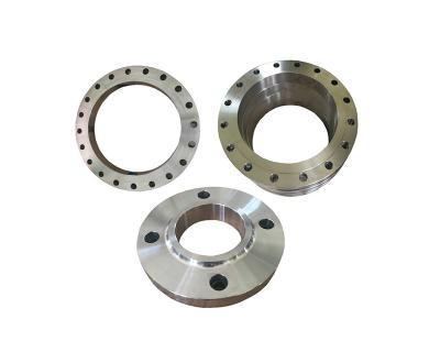 China Anti - Abrasive Nickel Alloy Material OEM CNC Turning Milling Stainless Steel Flange Parts for sale