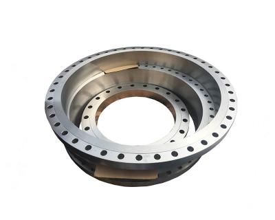 China Forged Cast Steel Flanges Large Diameter Optional Materials JIS ASME ANSI for sale