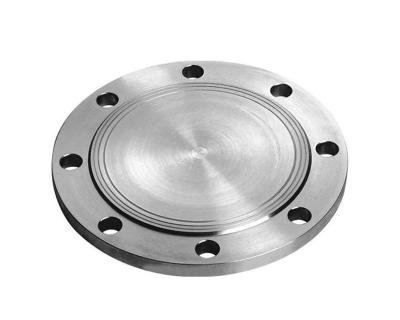 China Carbon Steel Reducer Paddle Reducing Blind Flange , Stainless Steel Pipe Flange Backing Ring for sale