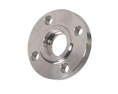 China Flat Face Socket Weld Flange , ASTM A105 Forged Steel Flanges B16.5 Stable for sale