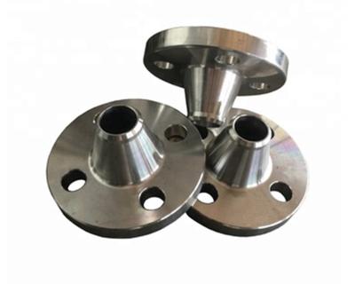 China Stainless Steel Pipe Nickel Alloy Material With Neck Butt Welding Flange ANSI A182 F316L for sale