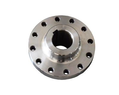 China ANSI Female Forged Stainless Steel Flanges , Threaded Pipe Flange For Air Compressor for sale