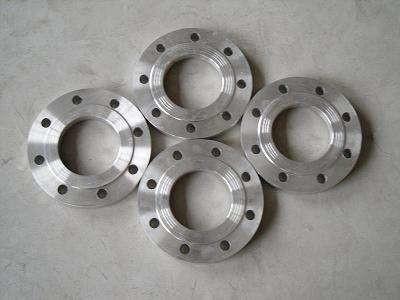 China Industrial Threaded Pipe Flanges Adapter Collar Forged Forging With 6 Holes for sale