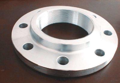 China ANSI Female Stainless Steel Forged Flanges , Forged Steel Flanges For Air Compressor for sale