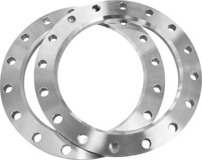 China Carbon Steel Flat Face Socket Weld A105 Flange , ASTM 16.5 Carbon Steel Pipe Flanges for sale