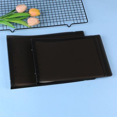 China Custom transparent cover budget binder monthly planner from Shenzhen waterproof supplier pp for sale