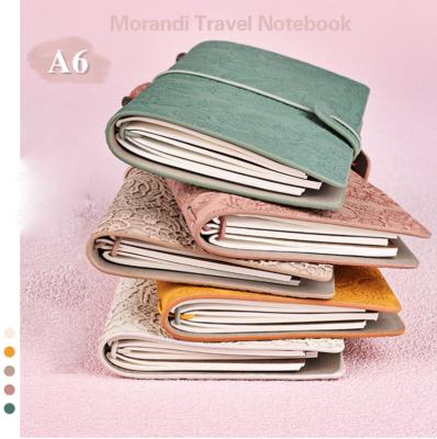 China Hardcover Customized Journal Books Engraved Lace Kraft Paper Page Environmental Protection Office Note Inner/Student Notepad for sale