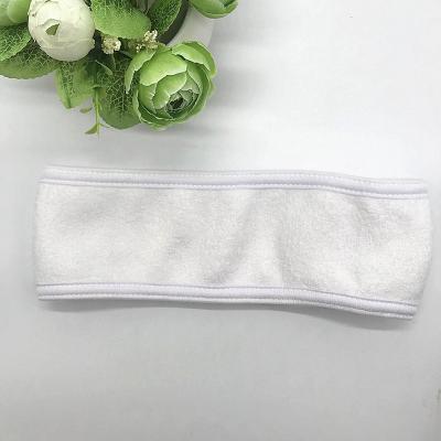 China Custom Hair Fixed Hair Accessories Shape Stretch And Makeup Hair Band Face Wash Washable Spa Facial Headband for sale