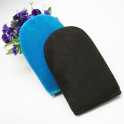 China All Vendor Self Natural Warm Sunless Reusable Applicator Tanning Mitt For Back for sale