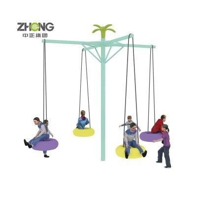 China For 2023 Style Outdoor Children's Fun New Best Selling Lowest Price New Outdoor Children's Swing Slides Outdoor Plastic Playground Equipment Amusement Park Rides for sale