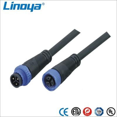 China PVC Outdoor Lighting Power Cable IP68 Waterproof Connector for sale