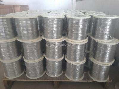 China Underground 1.7mm2 Flat Swaged Braided Copper Wire With Width 4mm Thickness 0.8mm for sale