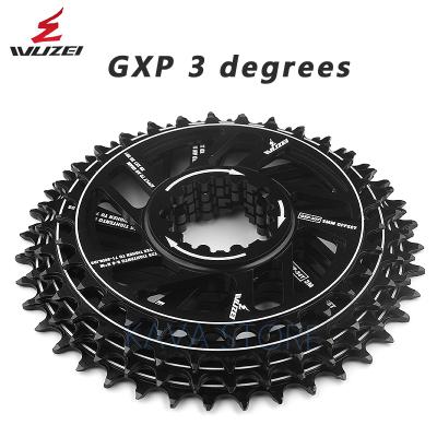 China WUZEI MTB Chainrings 3mm GXP Offset 30T 32T 34T 36T 38T 40T 42T Chainwheel Mountain Bike Sprockets For SRAM X9 MTB Chainwheel for sale