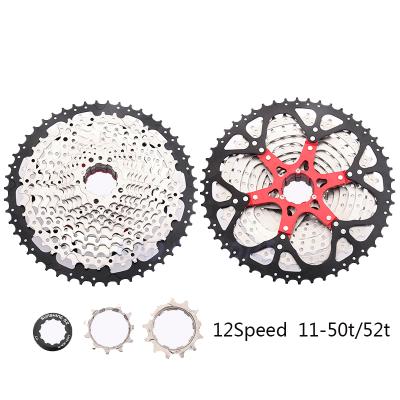 China SUN MTB Bike Mountain Steel Bicycle Freewheel 12 Speed ​​11-50T /52T Cassette Bicycle Flywheel Other Bicycle Parts for sale