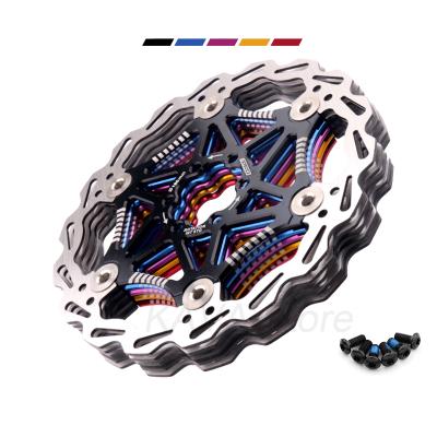 China IIIPRO Bike Disc Brake Rotors Ultralight Floating Disc Pads 160mm 180mm 203mm 6/7/8 Inch For MTB Bicycle Bike Brake Disc 160mm 180mm 203mm for sale