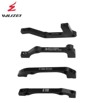 China WUZEI MTB Ultralight Brake Disc Converter Bracket IS PM By B To PM Brake Disc Mount Adapter For 140 160 180 203mm Rotor Converter 160mm 180mm 203mm for sale