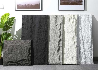 China Outside and Inside PU Materials Faux Stone Wall Panel for sale