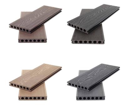 China utdoor flooring waterproof solid pvc decking for sale