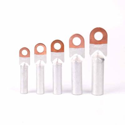 China Wire Connecting Small Main Copper Terminal DTL-1 Grounding Circular Crimp Aluminum Joining Ferrule Aluminum Crimp Ferrule for sale