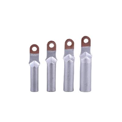 China Connecting Wire DTL-1-25 35 50 70 95 120 150 185 240 Aluminum Small Head Copper Connecting Power Cable Terminal Shoes for sale