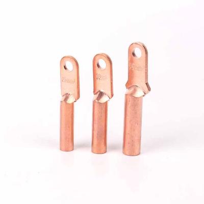 China Corrosion Resistance CE Certification Not Insulated 16mm Wire Crimp Copper Tube End Lugs for sale