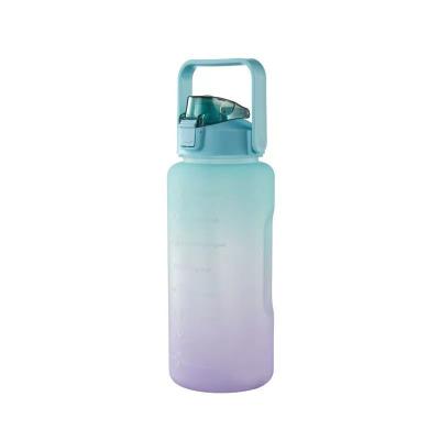 China Factory Direct Supply 2000ml CLASSIC Sports Portable Plastic Water Bottle Outdoor Frosted Custom Plastic Cup for sale