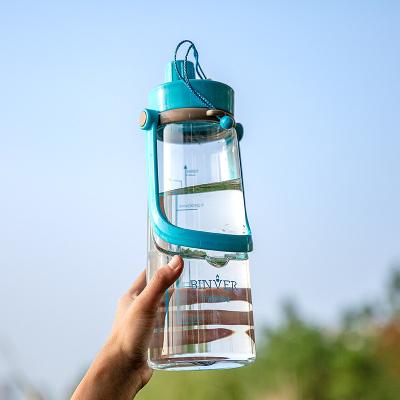 China CLASSIC Large Capacity Bottle PC Plastic Water Bottle With Handle Leak Proof For Sports Bottle Outdoor Flask for sale