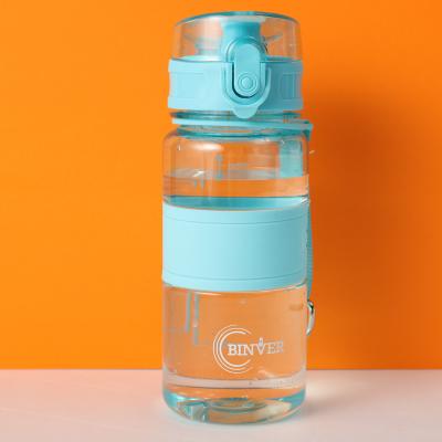 China CLASSIC high quality plastic water bottle with tea filter handle lid 2 L water bottles with custom logo for sale