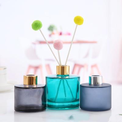 China Gift & Craft 50ml 100ml 150ml 200ml 250ml Empty Colorful Reed Diffuser Glass Bottle Aroma Bottle for sale