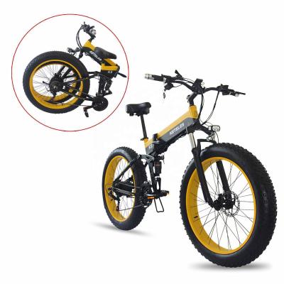 China Stock e bike HTOMT 12inch 14inch 26inch 350w 500w 1000w folding unisex European portable electric bicycle warehouse electric bike for sale