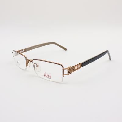 China Fashionable Square Optical Metal Frame Optical Frames Unisex Optical Frames Manufacturers In China for sale