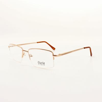 China Computer Reading Half Rim Metal Optical Frame KangZheng Optical Frames Men's Optical Frames on Wholesale Price for sale