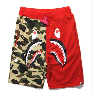 China New Design Bape QUICK DRY Shark Camouflage Pants Unisex Casual Jogger Sports Shark Loose Classic Shorts for sale