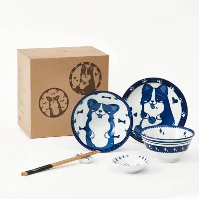 China Ceramic Bowls Viable Ceramic Bowl Dinner Plates And Bowl Ceramic Sauce Dish Set for sale