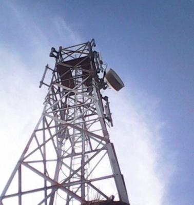 China Support antennas galvanized communication tower for sale