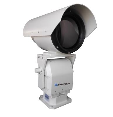 China Long Range Waterproof / Waterproof Border Surveillance Thermal PTZ Camera for sale