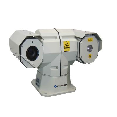 China PAN-TILT PTZ Vehicle Mounted Infrared Laser and Thermal Imaging Security Camera zu verkaufen