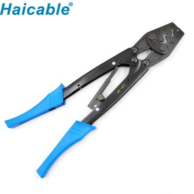 China Hollow LX-38 Noninsulated Deep Sockets Aluminum Ratchet Crimping Tool 5.5-38mm2/10-2AWG for sale