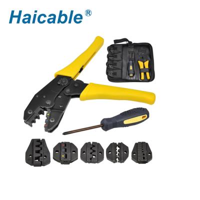 China Multifunctional Portable Crimping Tool Sets LXK-30JN with Four Die Battery Powered Crimping Tool for sale