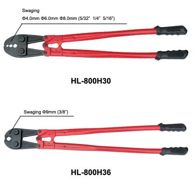 China Haicable Terminal Pliers HL-800H30 Wire Rope Crimper Wire Crimping Stamping Tool for sale