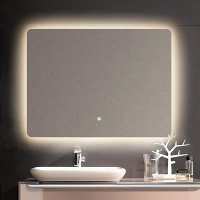 China Decorative Magnifying Mirror Washroom Bathroom Mirror Led Light Mirror for sale