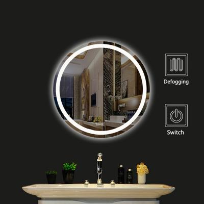 China Espejo vestidor hair salon bathroom magnifying vanity mirror with led lights for sale